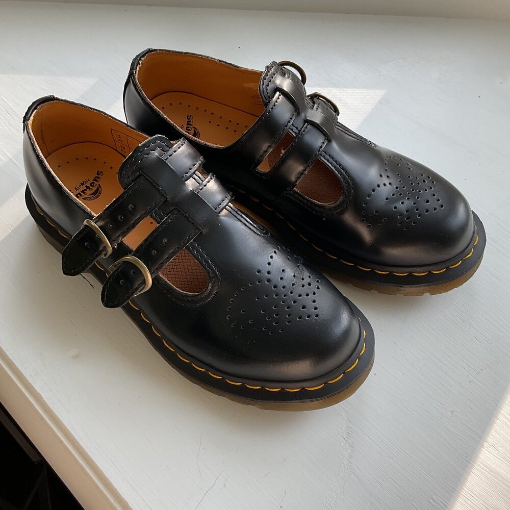 Dr. Martens Mary Jane shoes double buckle size UK 5 US 7